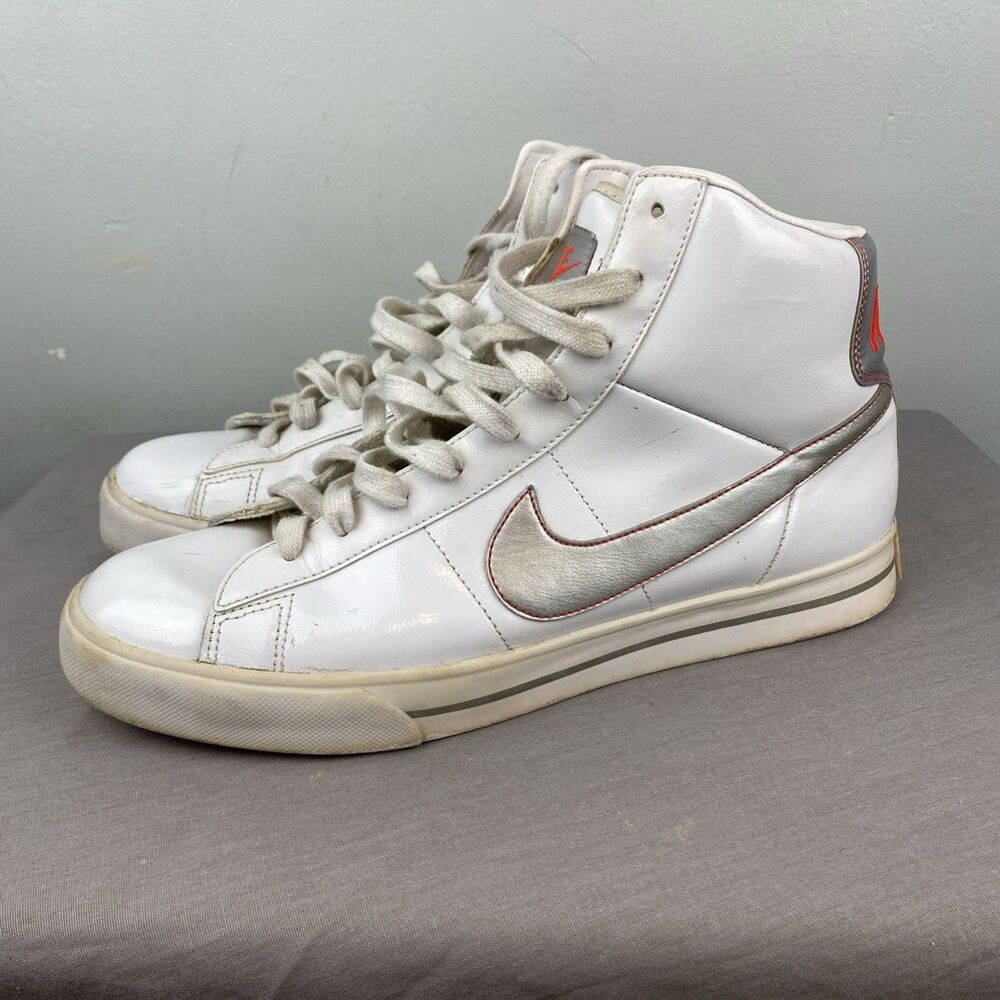 Nike Shoes Men’s Size 10‎  White Sweet Classic High Top Shoes 354701-103